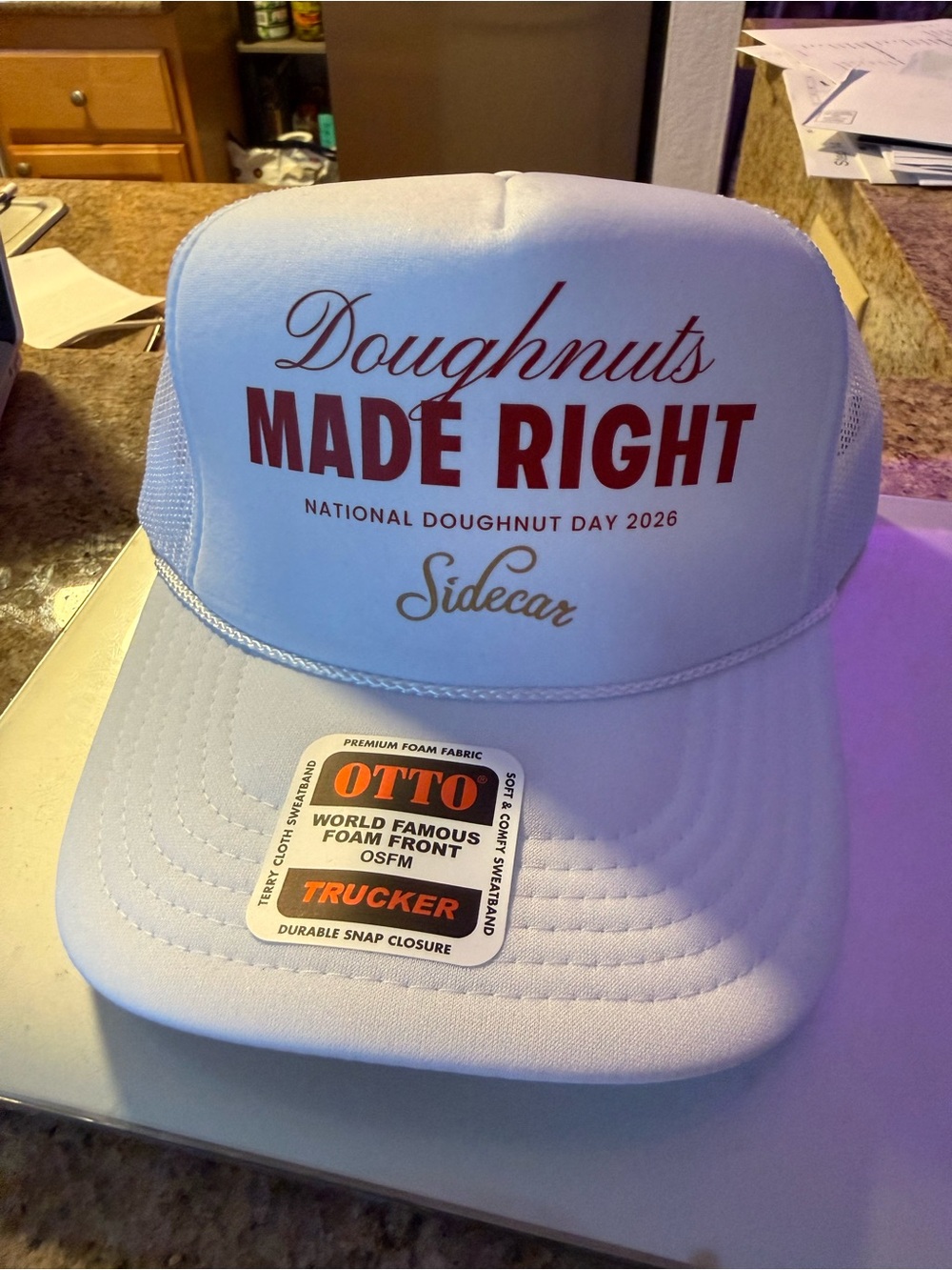 Sidecar Donuts National Doughnut Day Trucker Hat
